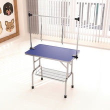 Load image into Gallery viewer, Large Grooming Table For Pet Dog And Cat With Adjustable Arm And Clamps Large Heavy Duty Animal Grooming Table
