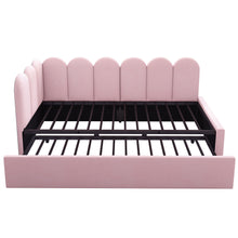 Load image into Gallery viewer, Upholstered Daybed With Pull-Out Bed
