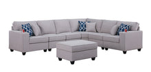 Load image into Gallery viewer, Cooper - Comfort Sectional Sofa With Ottomans And Cupholder
