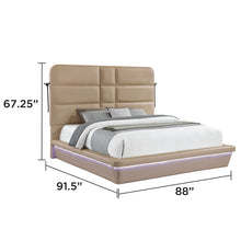 Load image into Gallery viewer, Futura - Upholstered Bed With Tall Headboard
