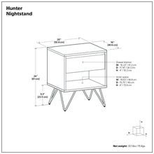 Load image into Gallery viewer, Hunter - Nightstand
