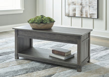 Load image into Gallery viewer, Freedan - 3 Pc. - Coffee Table, 2 End Tables - Grayish Brown

