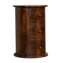 Load image into Gallery viewer, 3 Drawer Drum - Chestnut

