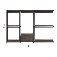 Load image into Gallery viewer, Monica - Walk-In Closet System &amp; Modular Design - Rustic
