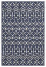 Load image into Gallery viewer, Sunshine - 5'3" X 7'3" Indoor &amp; Outdoor Area Rug Polypropylene - Blue
