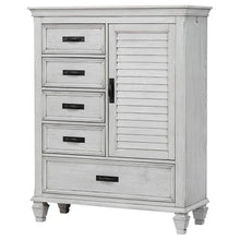 Load image into Gallery viewer, Lockeford - 5 Drawer Door Chest - White
