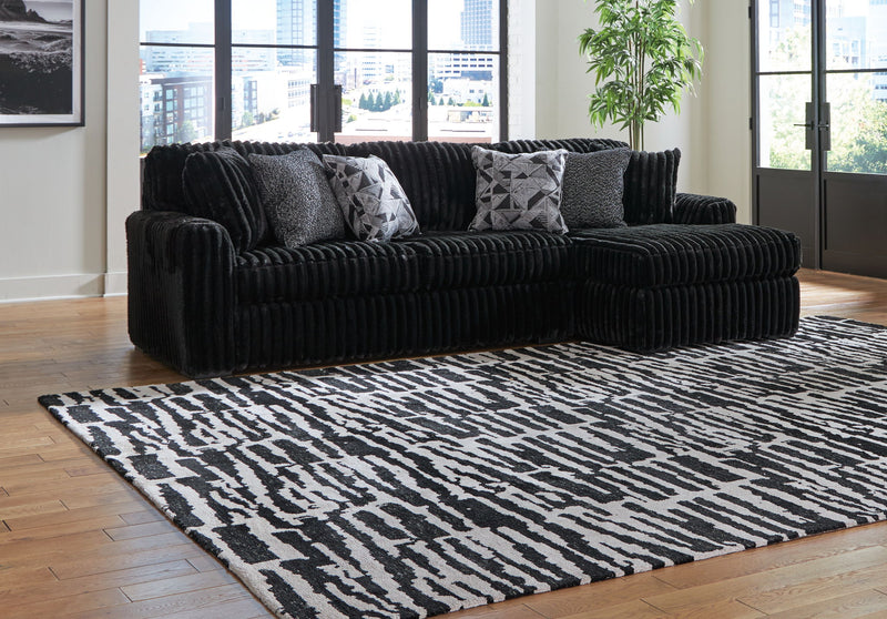 Midnight-Madness - 4 Piece Sectional Set