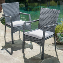 Load image into Gallery viewer, Corsica - Dining Chair (Set of 2) - Gray
