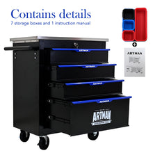Load image into Gallery viewer, Drawer Multifunctional Tool Cart With Wheels
