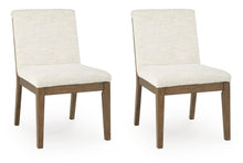 Load image into Gallery viewer, Marxmore - Dining Upholstered Side Chair (Set of 2) - Beige / Brown
