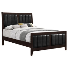 Load image into Gallery viewer, Upholstered Panel Bed With Headboard And Footboard
