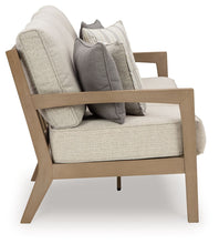 Load image into Gallery viewer, Hallow Creek - Sofa With Cushion - Driftwood
