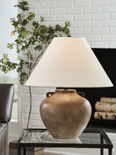 Load image into Gallery viewer, Ferrilby - Poly Table Lamp - Antique Beige
