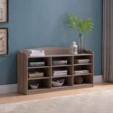 Load image into Gallery viewer, Entryway Shoe Storage Bench, Nine Storage Shelves, Entryway Organizer
