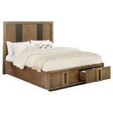 Load image into Gallery viewer, Moraga - 2 Drawer Queen Storage Bed - Ash Brown
