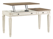 Load image into Gallery viewer, Realyn - Home Office Lift Top Desk - White / Brown
