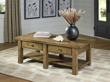 Load image into Gallery viewer, Vandenmore - Rectangular Cocktail Table - Medium Brown

