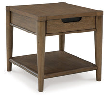 Load image into Gallery viewer, Roanhowe - Rectangular End Table - Brown

