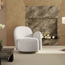 Load image into Gallery viewer, Duo - One-Arm Swivel Accent Chair
