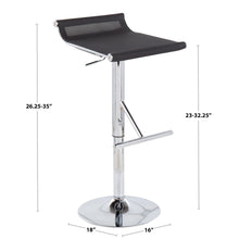 Load image into Gallery viewer, Mirage Ale - Contemporary Adjustable Bar Stool
