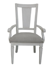 Load image into Gallery viewer, Katia - Arm Chair (Set of 2) - Light Gray / White

