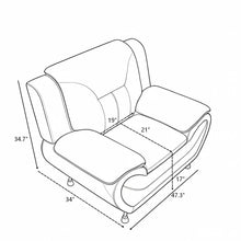 Load image into Gallery viewer, 3 Piece Sofa Set, Upholstered Furniture For Living Room Apartment - Camel
