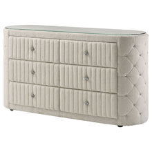 Load image into Gallery viewer, Santiago - 6 Drawer Dresser - Ivory
