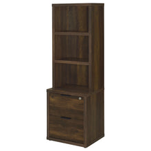 Load image into Gallery viewer, Geary - 3 Shelf Bookcase With USB Charging And Lockable Top Drawer
