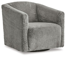 Load image into Gallery viewer, Bramner - Swivel Accent Chair - Charcoal
