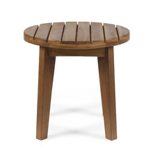 Load image into Gallery viewer, Outdoor Acacia Wood Side Table With Weather Resistance

