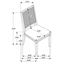 Load image into Gallery viewer, Stewart - Back Dining Side Chair (Set of 2) - Light Brown
