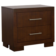 Load image into Gallery viewer, Polk - 2 Drawer Nightstand With Slim Handles - Cappuccino
