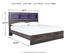 Load image into Gallery viewer, Drystan - Panel Bookcase Bed
