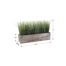 Load image into Gallery viewer, Artificial Grass Plant, Table Decor - Green
