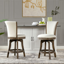Load image into Gallery viewer, Henry - Armless Swivel Counter Height Bar Stool
