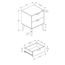Load image into Gallery viewer, Modern Accent Table &amp; Storage Drawers
