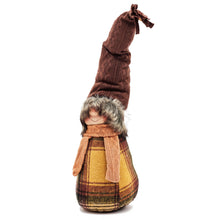 Load image into Gallery viewer, Gnomes Decorations For Fall Thanksgiving Table Decorations (Set of 2) - Brown / Yellow

