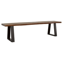 Load image into Gallery viewer, Wobegon - Rectangular Dining Bench - Gray
