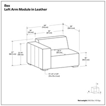 Load image into Gallery viewer, Rex - Sofa Module
