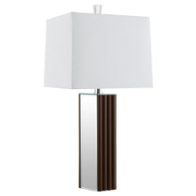 Load image into Gallery viewer, Echolls - Lamp With Scalloped Accents And Mirror Detail
