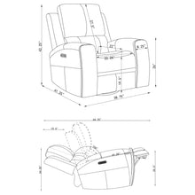 Load image into Gallery viewer, Boyce - Triple Power Swivel Recliner With Independent Adjustments
