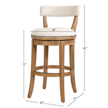 Load image into Gallery viewer, Stool &amp; Upholstered Seat And Back
