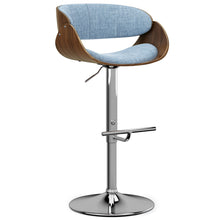 Load image into Gallery viewer, Amery - Mid Century Modern Adjustable Swivel Bar Stool
