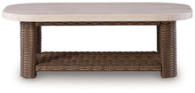 Load image into Gallery viewer, Dolan Creek - Rectangular Cocktail Table - Beige / Brown
