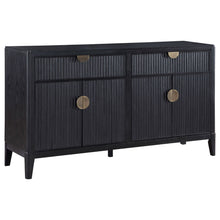 Load image into Gallery viewer, Mason - 2 Drawer Sideboard Storage Furniture - Black
