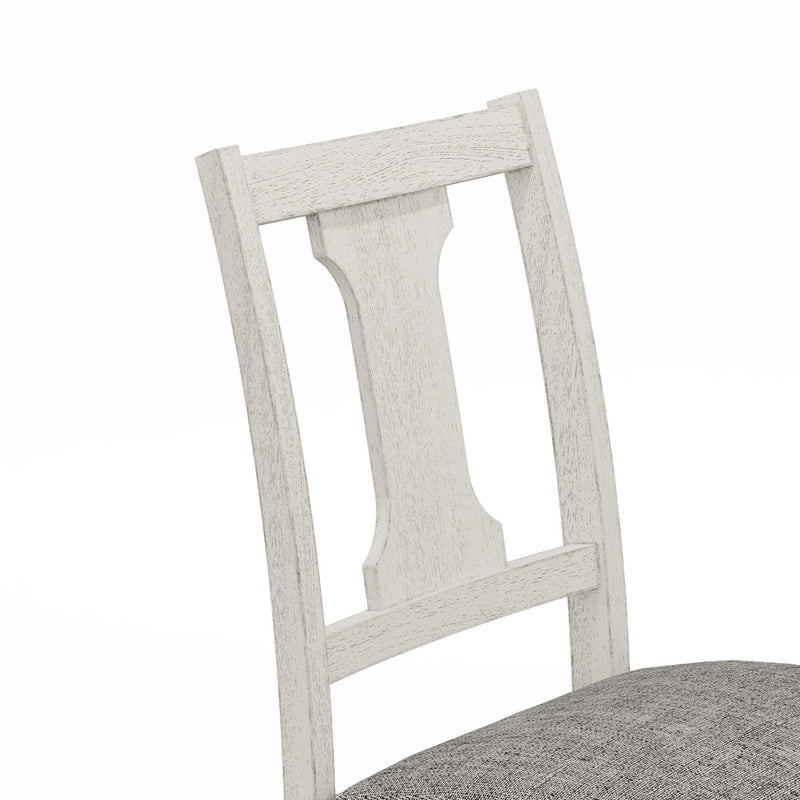 Tannen - Dining Side Chair (Set of 2) - White / Gray