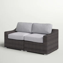 Load image into Gallery viewer, Chic Wide Outdoor Loveseat With Cushions
