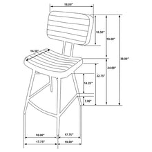 Load image into Gallery viewer, Senko - Upholstered Counter Chair (Set of 2)
