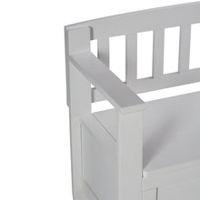 Load image into Gallery viewer, Brooklyn - Handcrafted Entryway Storage Bench
