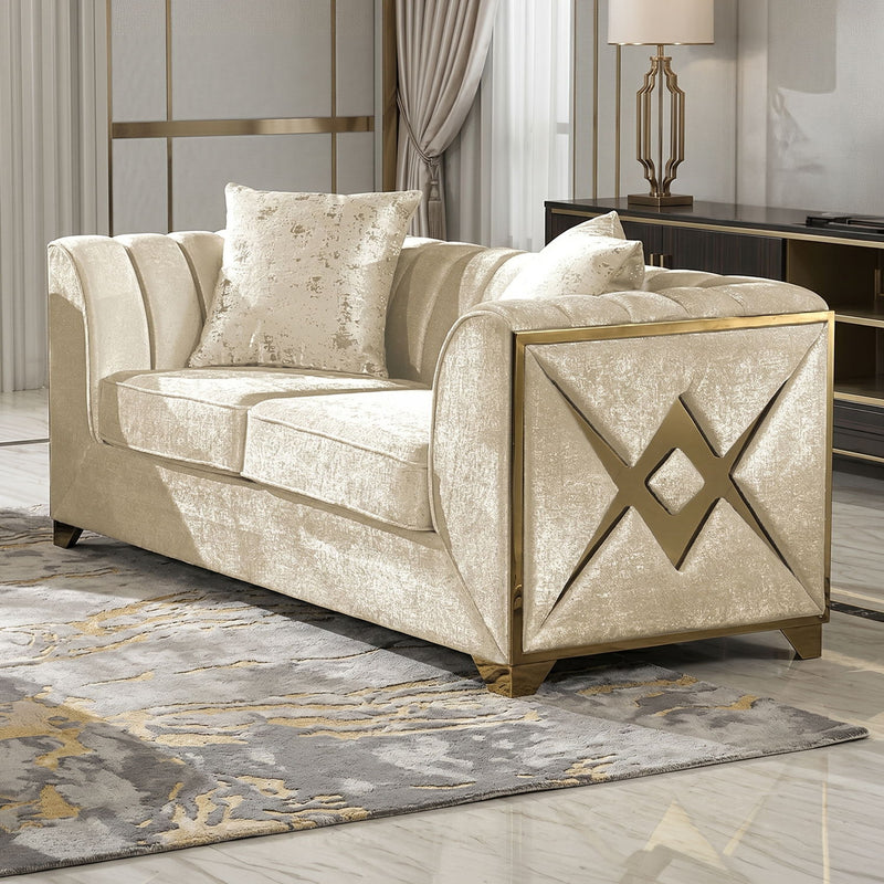 Velencia - Modern Style Loveseat